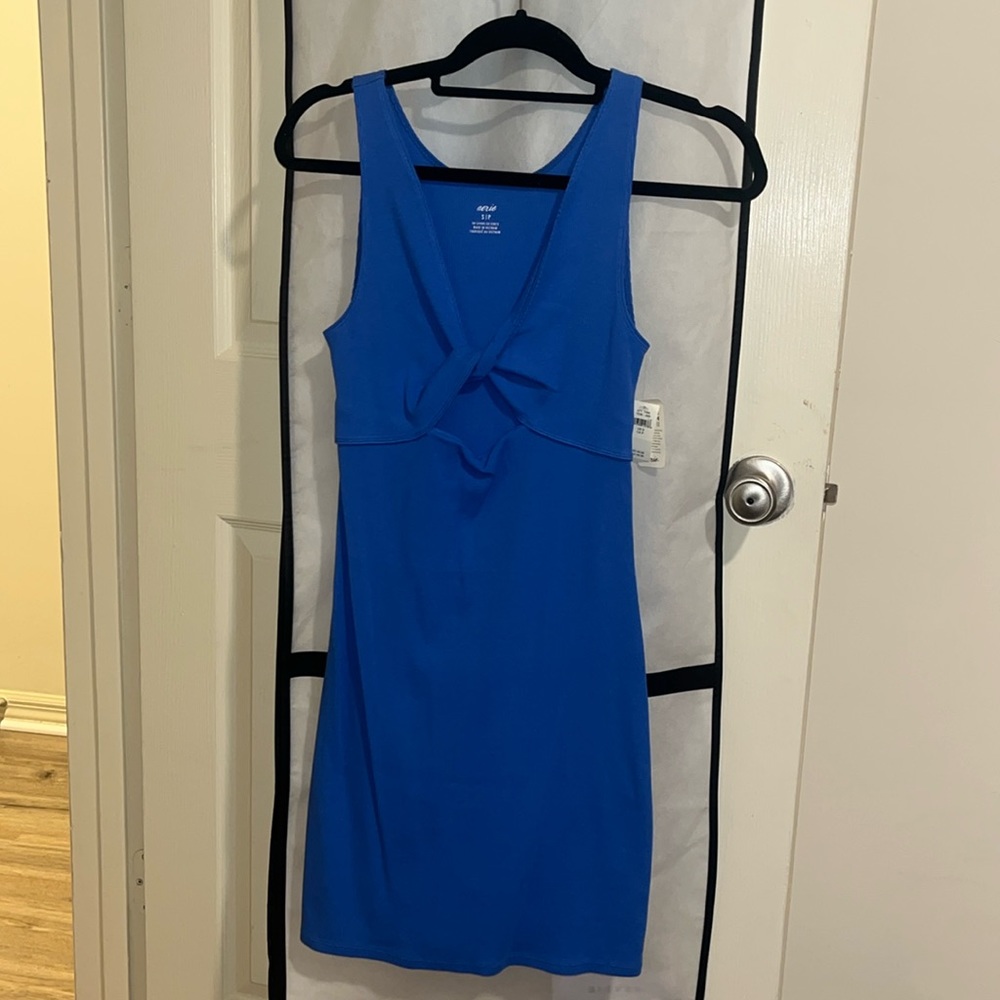 Aerie reversible knit ribbed mini dress